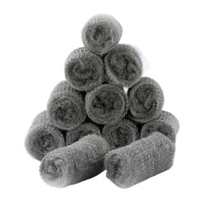 China Steel Wool Factory Cleaning Polishing Stainless Steel Wool Roll