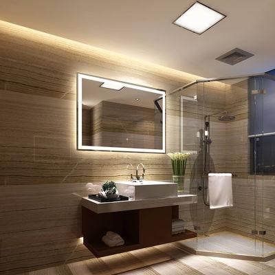 Modern Lighted Bathroom Mirror Wall Mounted Mirror lighting China Manufacturer