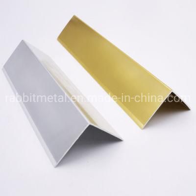 6063 Architectural Aluminum Extrusion Profiles L Angle 45 Degrees