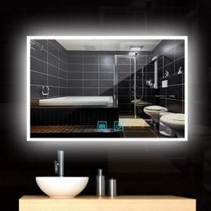 Modern Smart Bathroom Mirror, Bluetooth, Illuminated LED, Fog Free, 5mm Silver Mirror