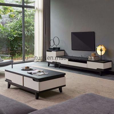 (MN-MCT809) Modern Hotel/Homeouse Living Room TV Stand and Coffee Table