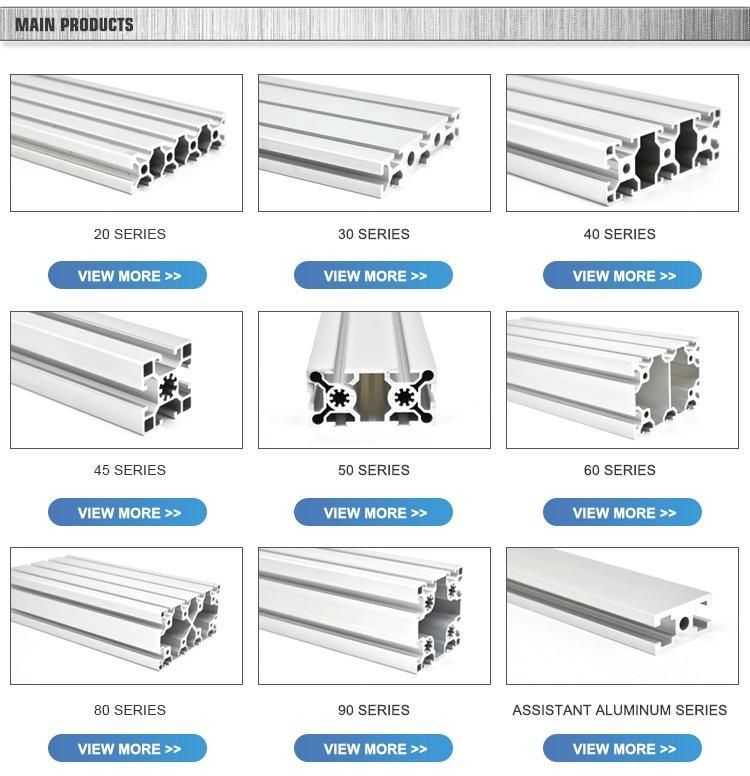 High Quality Aluminium Profile Shower for Kitchen Cabinet Door Glass Railing Bottom Channel