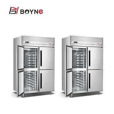Four Doors Commercial Refrigerator Freezer Insert Cabinet