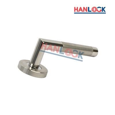 Wholesale Door Handle Stainless Steel Main Door Handle for Metal and Wood Interior Door