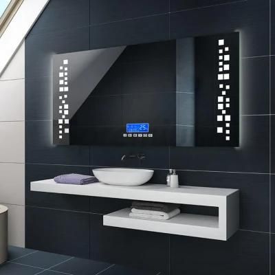 Wholesale Luxury Home Decorative Smart Mirror Bathroom Vanity Unit LED Bathroom Backlit Wall Glass Vanity Mirror