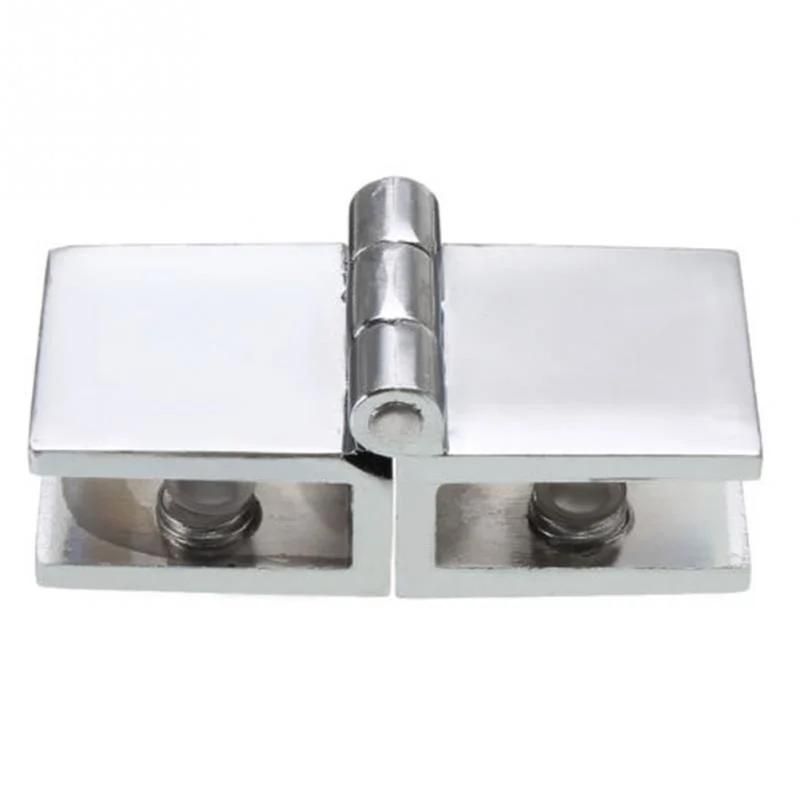 2018 New Cabinet Hinges Stainless Steel Door Hinges Double Action 180 Degree Glass Cabinet Drawer Hinge for Furniture Hardware