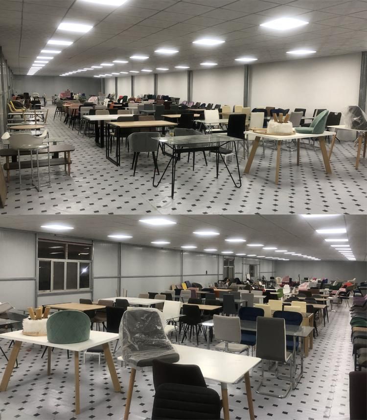 Factory Customized Modern Durable Home Furniture Best Price Transparent Glass Top Dining Table
