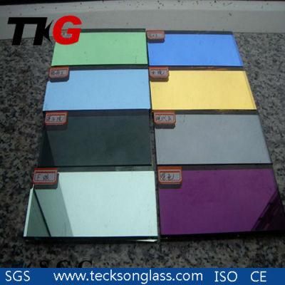 Clear /Bronze /Green/Grey/Red Silver Mirror for Building Glass
