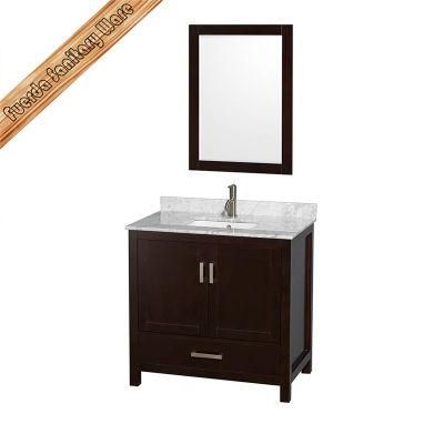 Fed-1907 36 Inch Hot Selling Marble Top Modern Bathroom Furniture