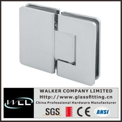 Bh1002 Matte Black 180 Degree Glass-to-Glass Standard Hinge