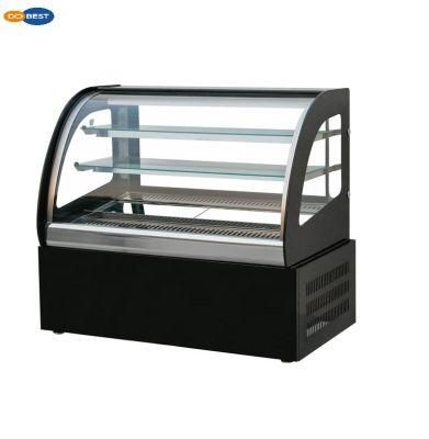 Commercial Automatic Defrost Cake Display Cabinet with High Transparent Glass