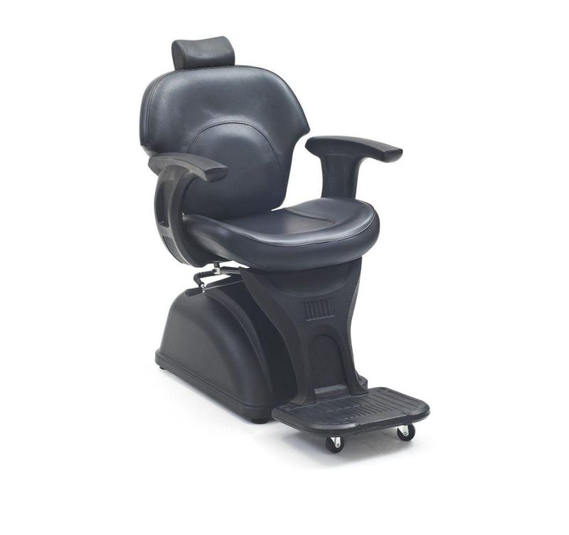 Hl- 31305 Salon Barber Chair for Man or Woman with Stainless Steel Armrest and Aluminum Pedal