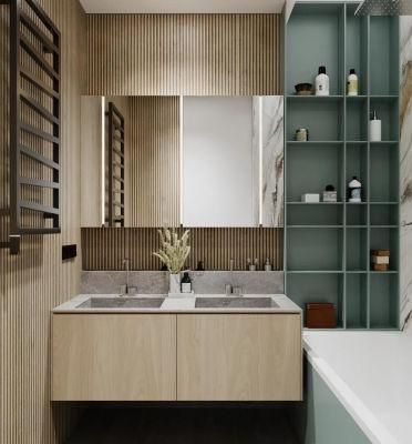 Classic Solid Wood White Shaker Bathroom Cabinet Vanity Designs for bathroom Sets