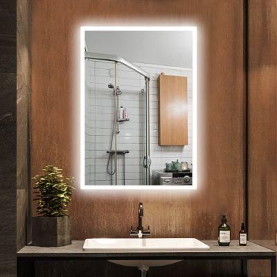 Soft Light Bathroom Mirror LED Mirror with Defogger with Touch Sensor