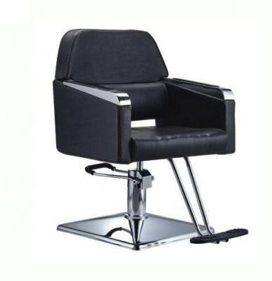 Hl-7287 Salon Barber Chair for Man or Woman with Stainless Steel Armrest and Aluminum Pedal