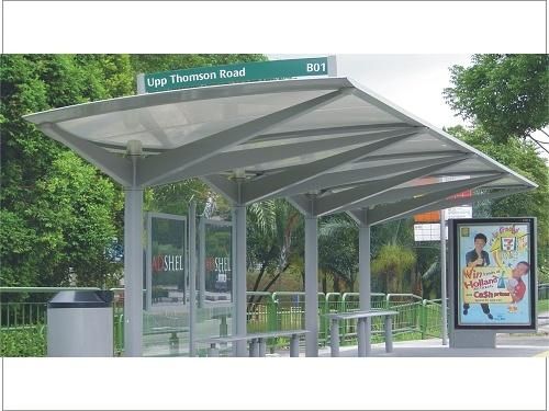 Bus Shelter for Pubic (HS-BS-C020)