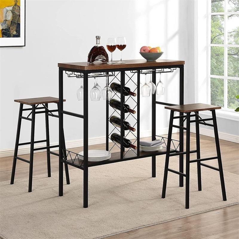 Nordic Restaurant Wine Dining Table/Bar Table with Stool