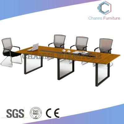 Modern Furniture Meeting Table with Metal Frame (CAS-CA07)