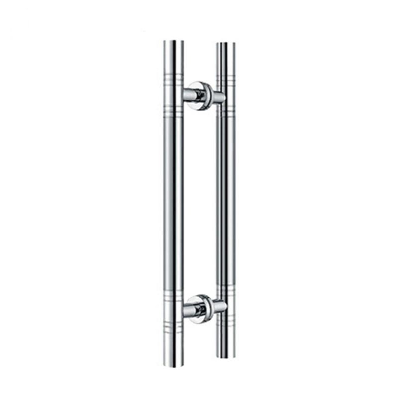 Glass Shower Door Pulls Stainless Steel Square Glass Door Handle (pH101)