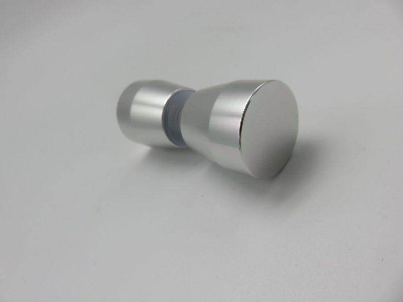 Aluminum Decorative Sliding Double Side Glass Door Knobs (YFH-085)