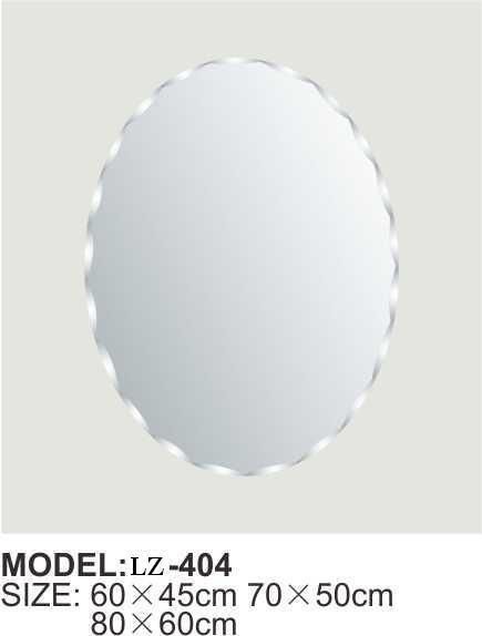 Wholesale Home Decor Oval Shape Bathroom Wholesale Frameless Mirrors for Luxury Bath Furniture