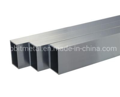 6063 6061 Extruded Rectangle Aluminum Tubing