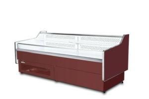 Mist Free Open Service Showcase for Convenient Store Bxr-2511DC