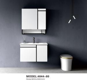 80 X 40 Wardrobe White and Wood Bathroom Vanity Cabinets Storage Corner Floor Cabinet for Apartment Bathroom