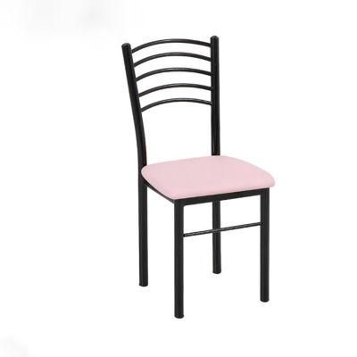 Modern Design Home Hotel Dining Room Furniture Dining Chair PU Seat Metal Dining Chair