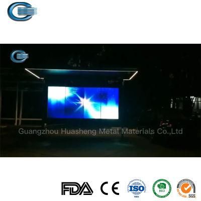 Huasheng Wooden Bus Stop Shelter China Metal Bus Stop Manufacturer LED Outdoor Advertising Metal Modern Bus Station Shelter