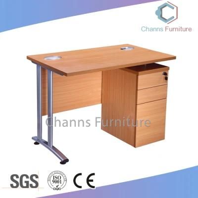 Modern Wooden Home Office Furniture Computer Desk with Pedestal (CAS-CD18507)