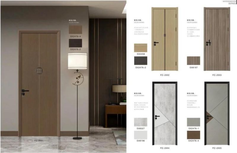 Cheap Price PVC Bathroom Door Glass Interior PVC Toilet Door