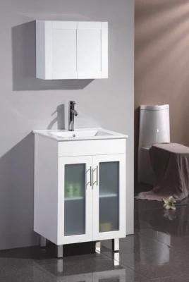Classical Bathroom Vanity Cabinet with Glass Door Sw-C600rg/W