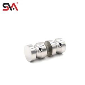 Sva-0310-Polish High Quality Polish Double Sided Glass Door Pull Handle Tubular Knob