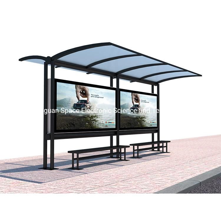 Hot Sale Good Qulaity Aluminum & Glass Bus Shelter with Best Price