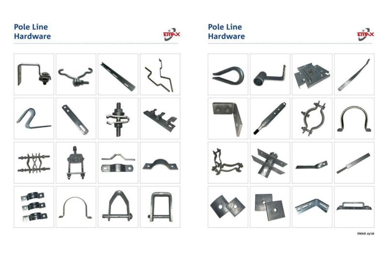 Factory Price Clamp of Pole Line Hardware and Furniture Parts