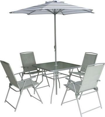 Modern Outdoor Cafe Furniture Beach Camping Set Folding Table Chair Folding Camping Chair
