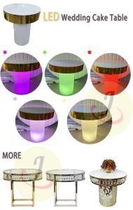 Wholesale Price Top Sale Wedding LED Acrylic Cake Table