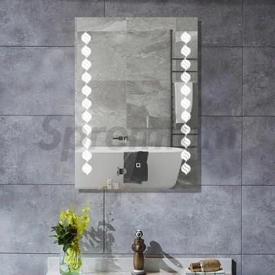 LED Illuminated Bathroom Mirror Smart Mirror Wholesale LED Bathroom Backlit Wall Glass Vanity Mirror