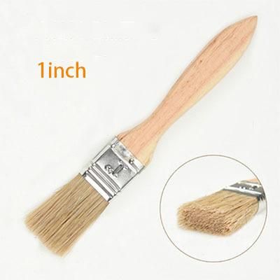 Paint Brush Pig Hair Brush Brown Brush Industrial Use