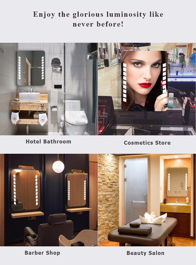 Home Decor Frameless Makeup Cosmetic LED Wall Mirror for Beauty Salons