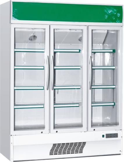 Supermarket Glass Display Cold Upright Showcase Fridge Refrigerators