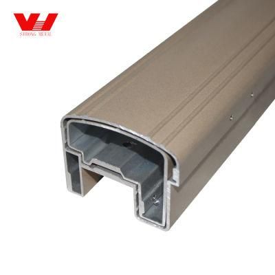 China Extrusion Aluminium Alloy Wardrobe Sliding Aluminum Profile for Window and Door