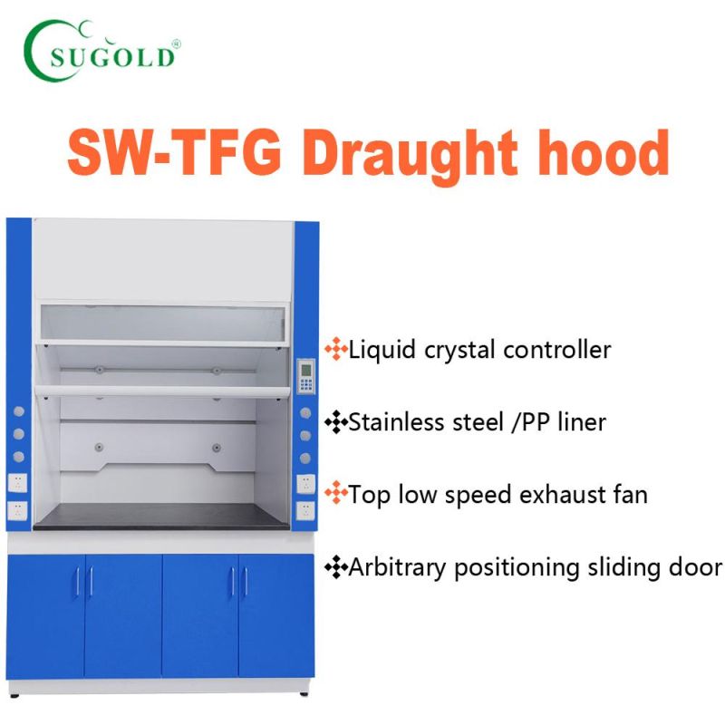 Good Quality Ventilation Cupboard All Steel Lab Use Fume Hood