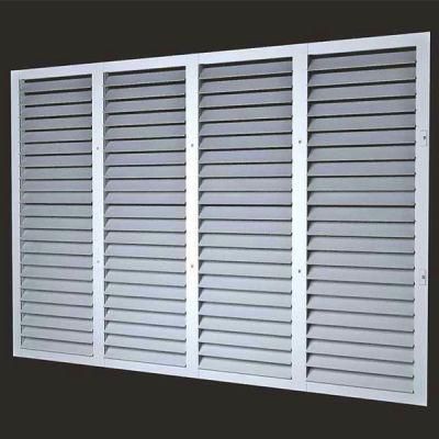 Extrusion Blind Louver High Quality Aluminum Louvered Pergola Aluminium Aluminum Bind Louver Window Screen Shutter Door Vertical