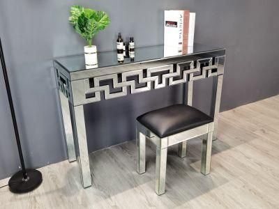 New Design Factory Price Home Furniture Mirrored Glass Console Table