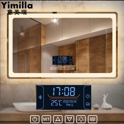 Multi-Function Bluetooth Music LED Light Mirror for Bathroom