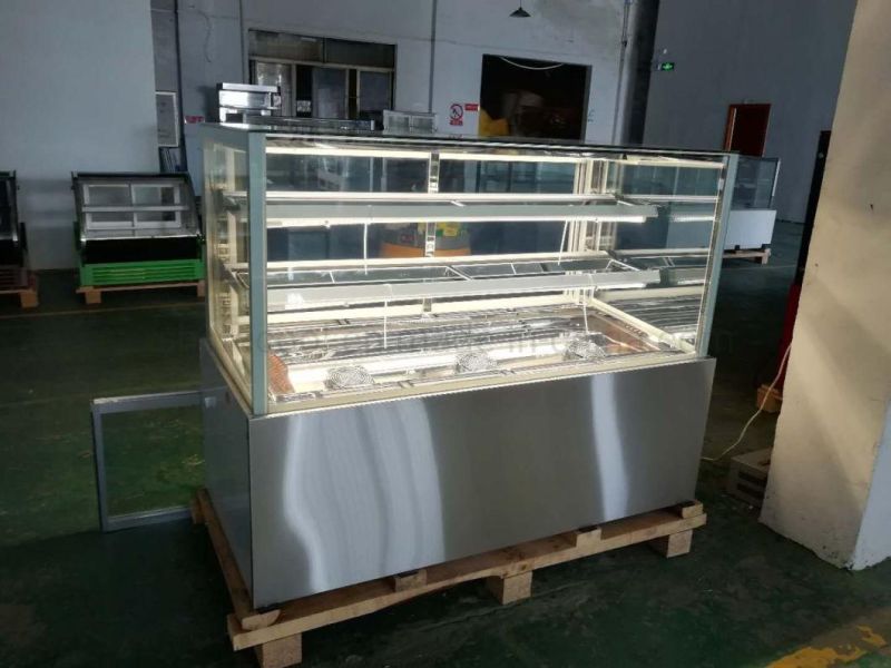 Floor Standing Cake Showcase/Display Freezer Bread Cabinet