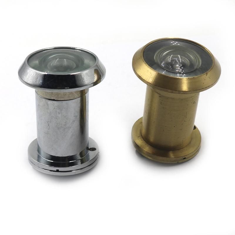 200 Degree Peephole Glass Lens Brass Brass Door Viewer