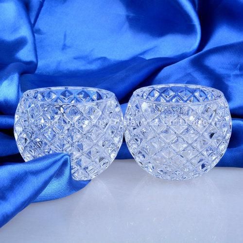 Glass Candle Holder for Wedding Decoration